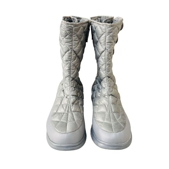 The North Face Thermoball Button-up Boot Women’s Gray Insulated Boots Sz 9 - Picture 6 of 10